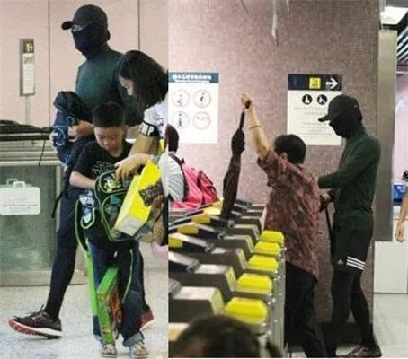 网爆周润发蒙面乘地铁   平民天王不高人一等