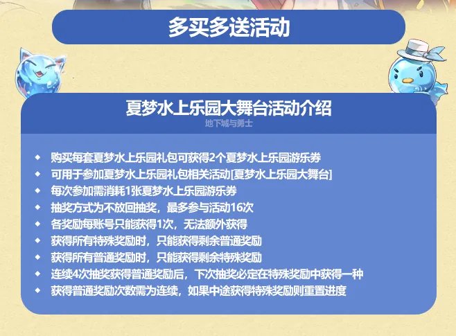 dnf2023夏日套外观一览 夏梦水上乐园礼包内容介绍