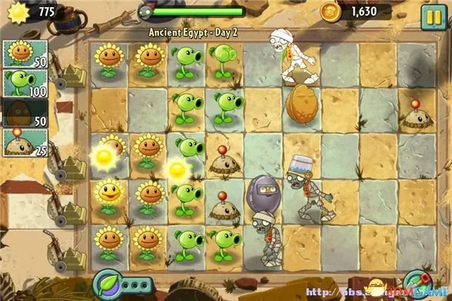 植物大战僵尸2 图文全攻略 全关卡流程攻略
