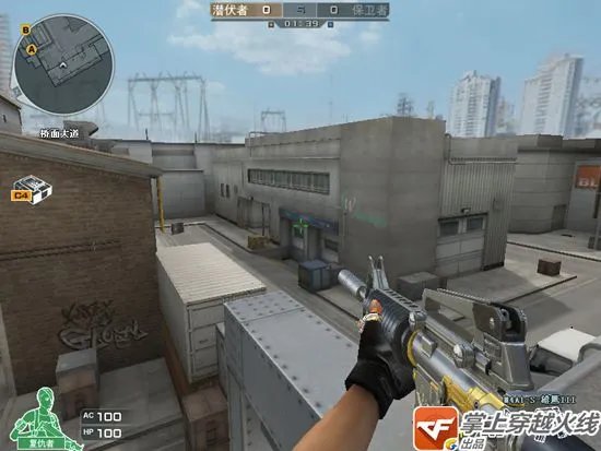 CF8月鹰击长空版本 新地图废弃仓库介绍