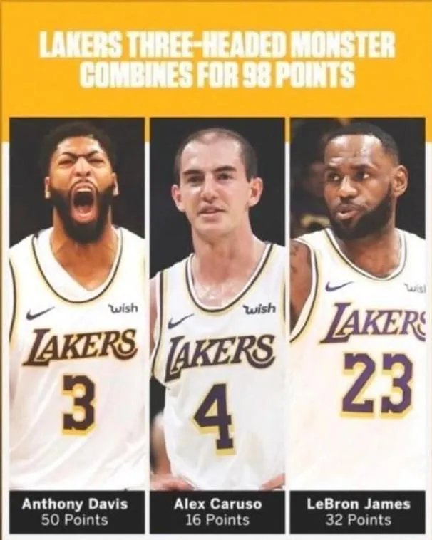 浓眉哥得50分以上的比赛