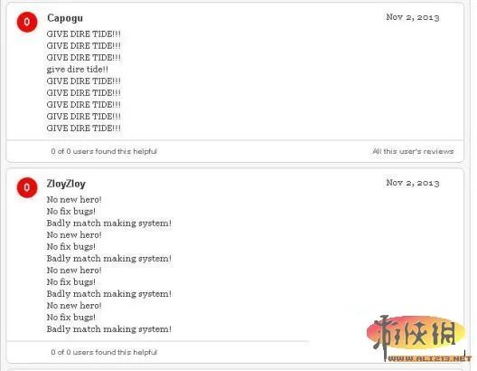 玩家不满Dota2万圣节毫无节目 怒评0分刷爆网站
