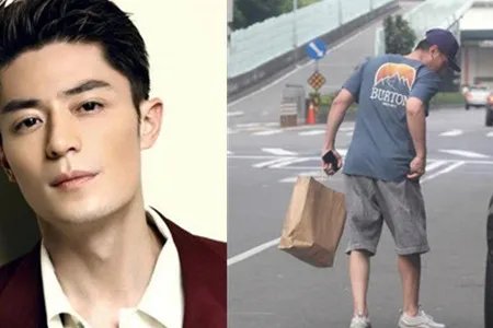 霍建华违规停豪车 尴尬瞬间全纪录