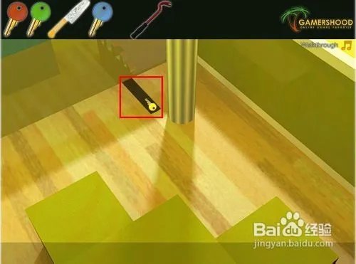 逃出黄色儿童房间攻略