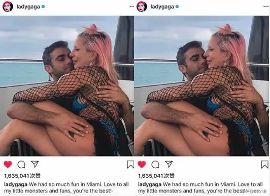 Gaga晒甜蜜合照：男友是谁揭晓及Gaga情史介绍