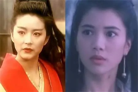 袁咏仪林青霞合照  娱乐圈追星的又一成功典范