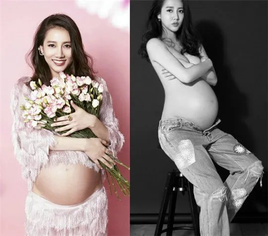 弦子曝裸肚孕照甜蜜满分 与老公秀恩爱羡煞旁人