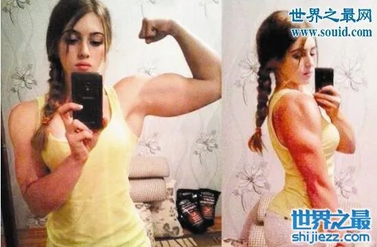 最美17岁俄罗斯少女茱莉亚·文斯，萝莉脸蛋男人身材 