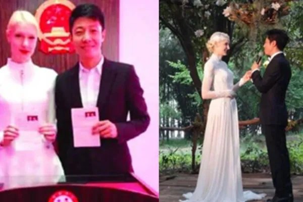 撒贝宁携妻回母校 相识相恋恩爱异常