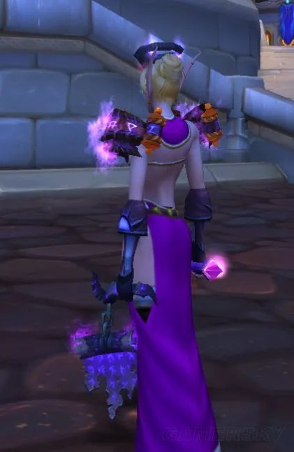 《魔兽世界》血精灵女法师精品幻化推荐